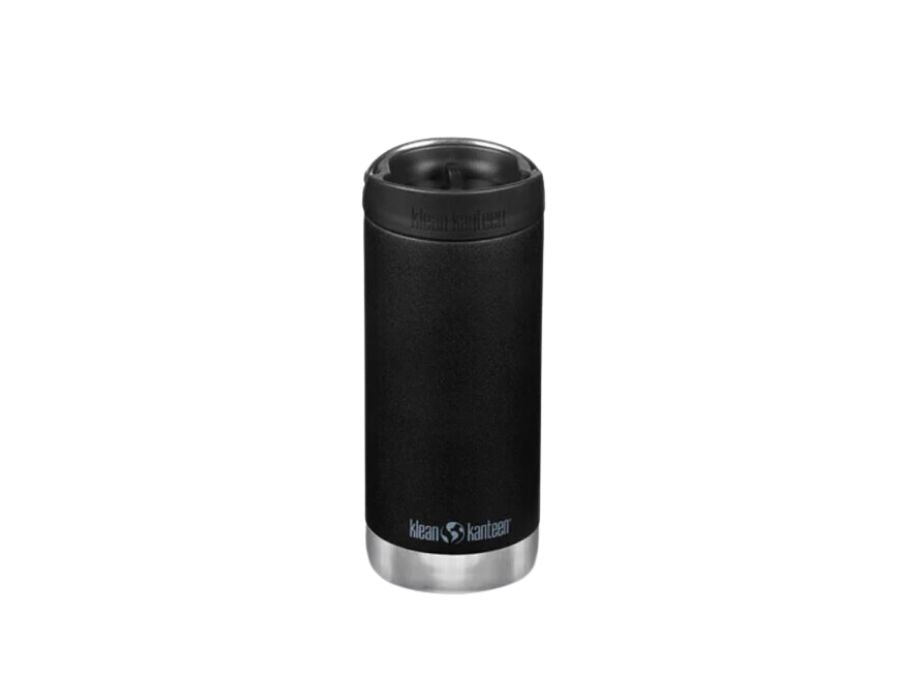 Klean Kanteen Thermosfles TKWide 355 ml (12 oz) met koffiedop zwart
