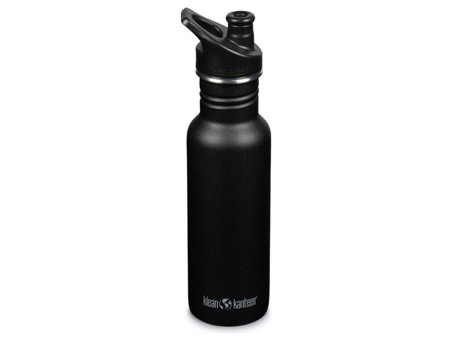Klean Kanteen Drinkfles Narrow sportdop 532 ml (18 oz) zwart