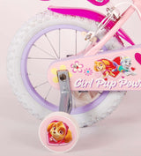 Paw Patrol Kinderfiets Meisjes 14 inch Roze Twee handremmen