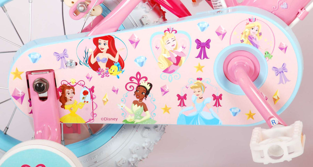 Disney Princess Kinderfiets - Meisjes - 12 inch - Roze - Twee Handremmen