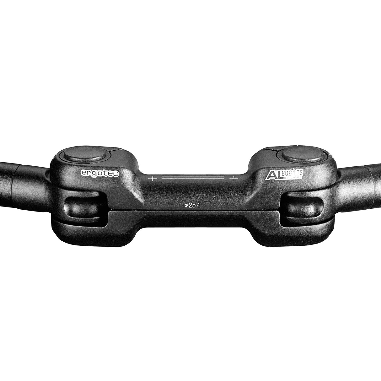Rst ergotec stuur ahs superlight 25,4 veelbaar zwart