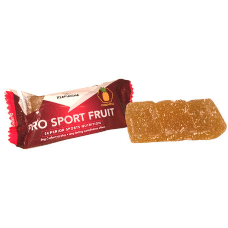 Neapharma Neapharma reep Sport Fruit ananas doosje met 15 repen