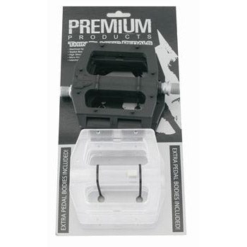 Haro premium 75770 pedalen slim plastic +extra body clear