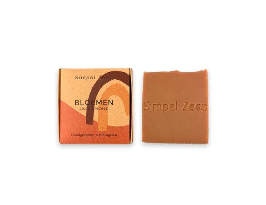 Simpel Zeep Lichaamszeep Bloemen 110 gram