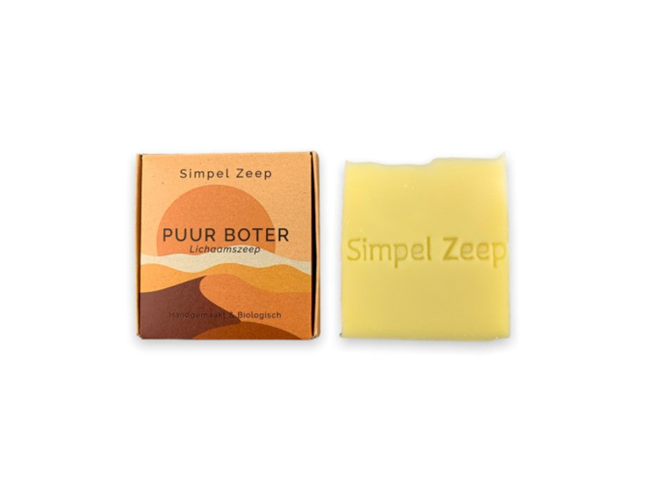 Simpel Zeep Lichaamszeep Puur Boter 110 gram