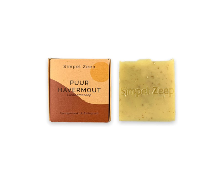 Simpel Zeep Lichaamszeep Puur Havermout 110 gram