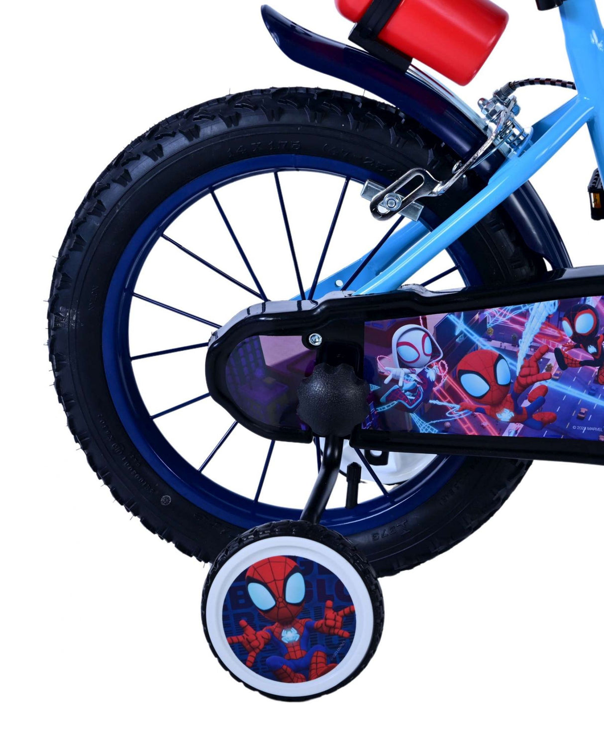 Spidey and his amazing friends Spidey Kinderfiets Jongens 14 inch Blauw Twee handremmen