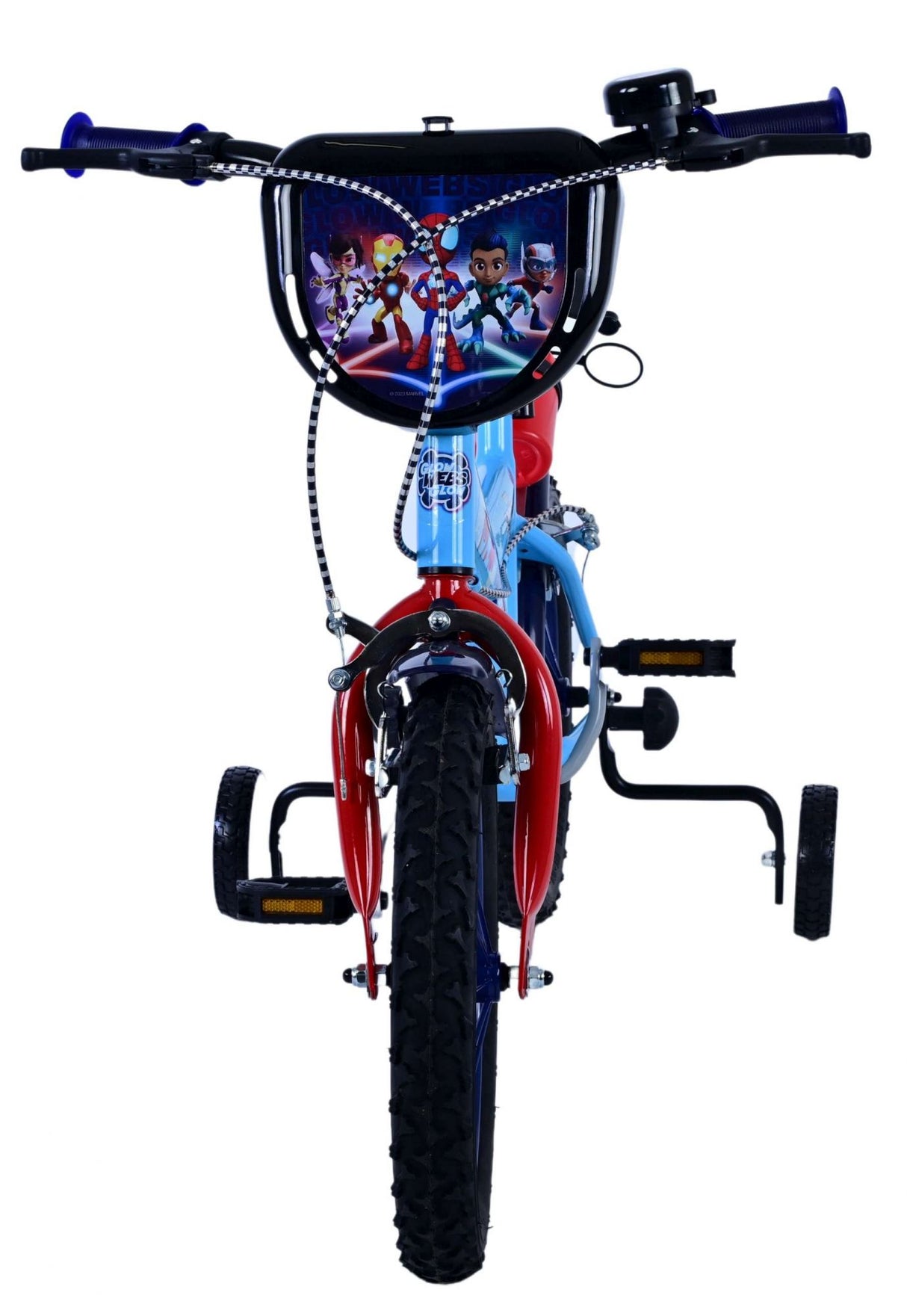 Spidey and his amazing friends Spidey Kinderfiets Jongens 14 inch Blauw Twee handremmen
