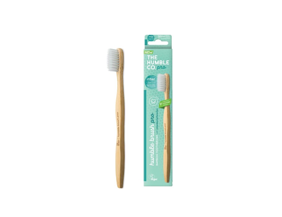 The Humble Co. Tandenborstel Bamboe PRO Interdental Soft Turquoise