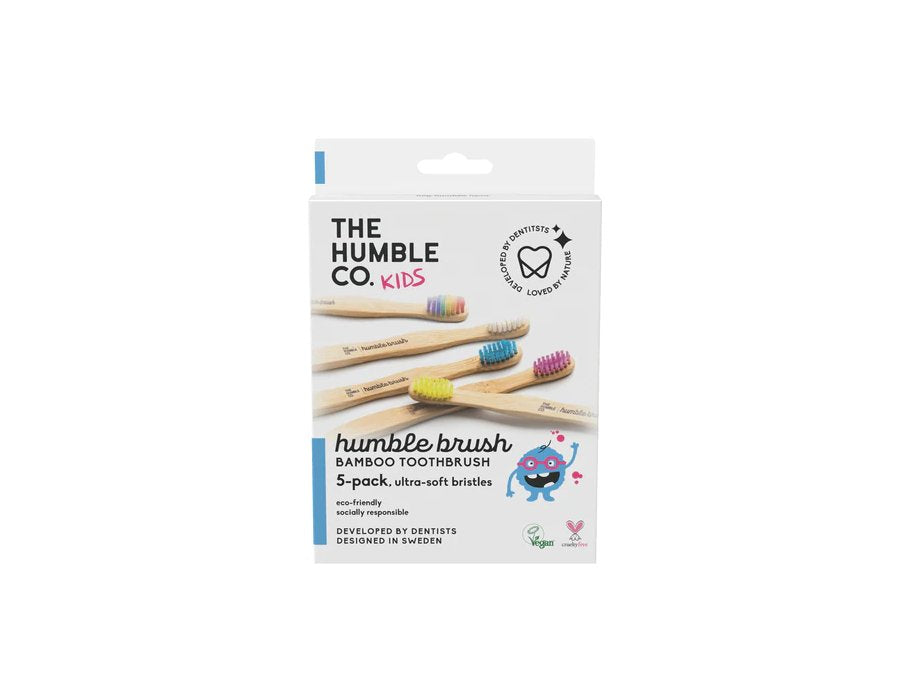 The Humble Co. Tandenborstels Bamboe 5 Stuks