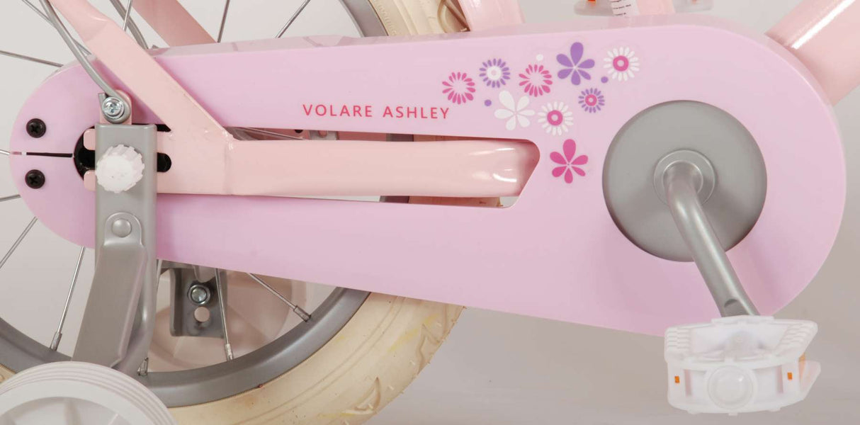 Volare Ashley Kinderfiets Meisjes 14 inch Roze 95% afgemonteerd