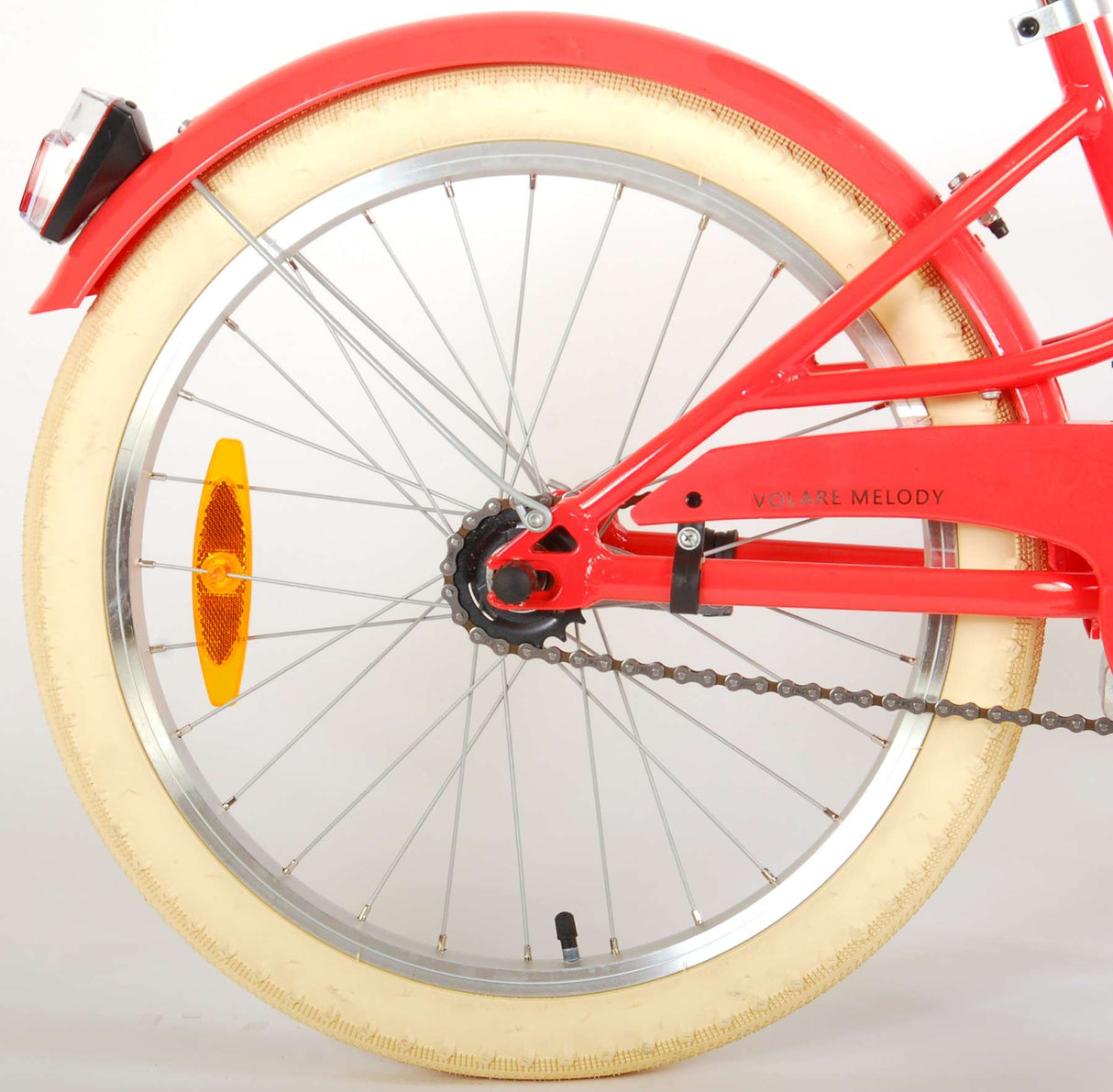 Volare Melody Kinderfiets Meisjes 20 inch Koraal Rood Prime Collection