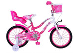 Volare Lovely Kinderfiets Meisjes 16 inch Roze Wit
