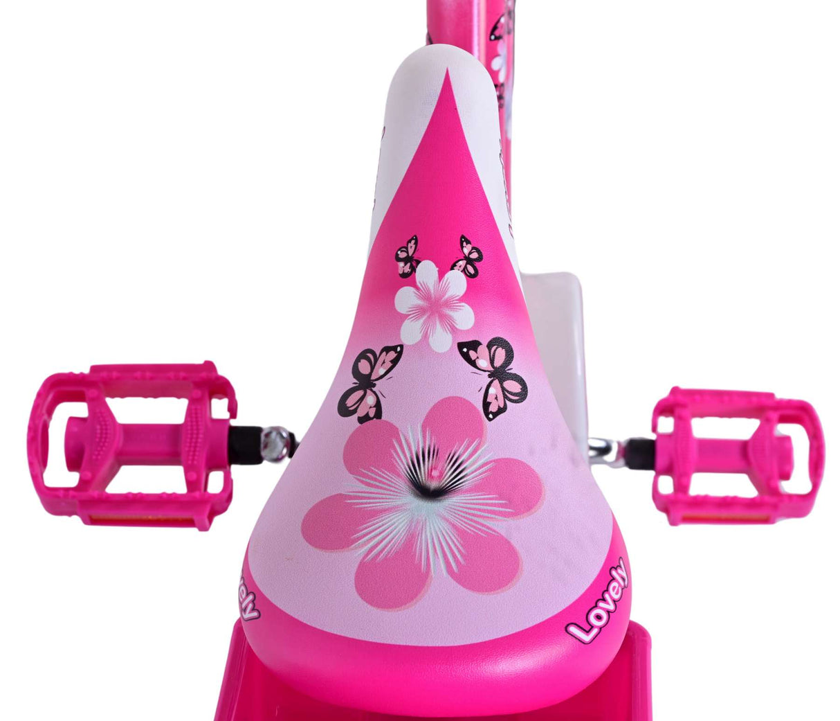 Volare Lovely Kinderfiets Meisjes 16 inch Roze Wit