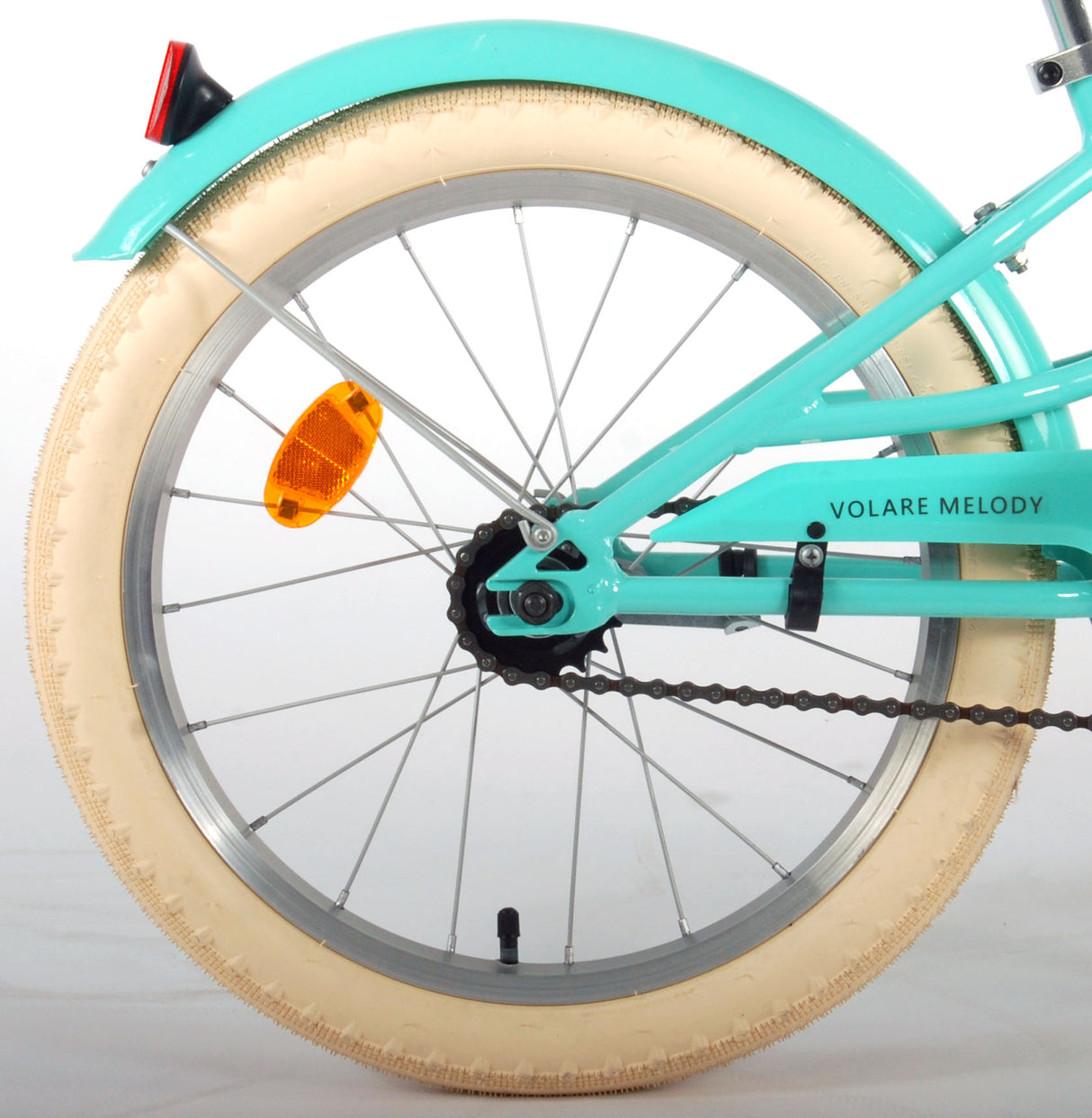 Volare Melody Kinderfiets Meisjes 18 inch Turquoise Prime Collectie