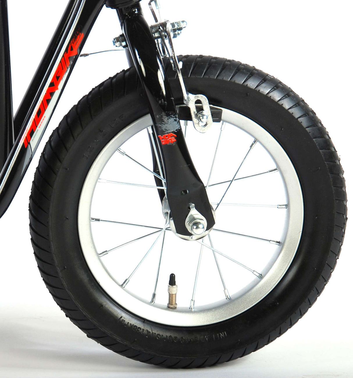 Volare Step Jongens en Meisjes 12 inch Zwart Rood