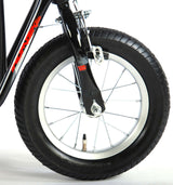 Volare Step Jongens en Meisjes 12 inch Zwart Rood