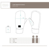 Weathergoods sweden weathergoods sweden reflecterende wanten silver m l