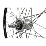Voorwiel 26 19-559 zac19 zwart rollerbr. aansluit spaak14 rvs