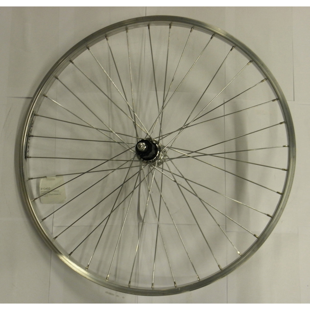Achterwiel 26-1.75 559 8v cass vast alu velg paralex zilver