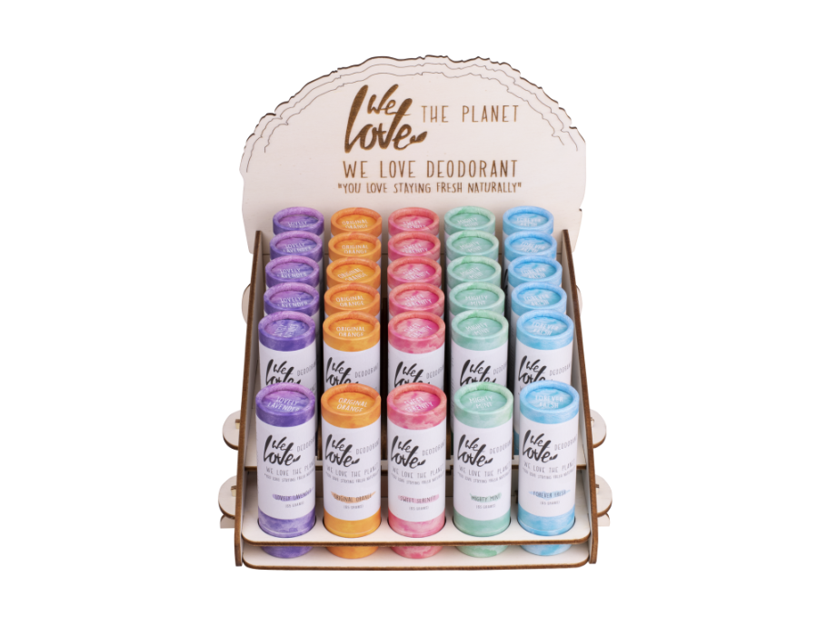We Love The Planet We Love The Planet Deo Display 5 Sticks