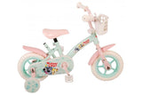 Woezel Pip Pip Kinderfiets Meisjes 10 inch Mint Blauw Roze Doortrapper
