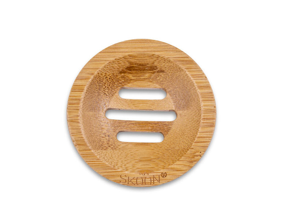 Skoon Zeephouder bamboe Rond