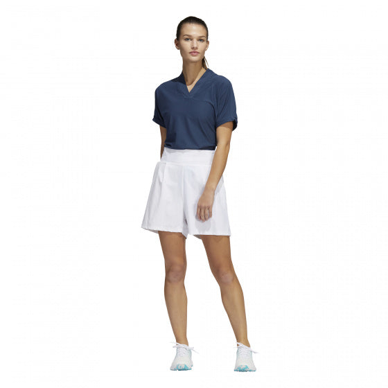 Adidas Golfshort Go-To dames nylon wit maat XS