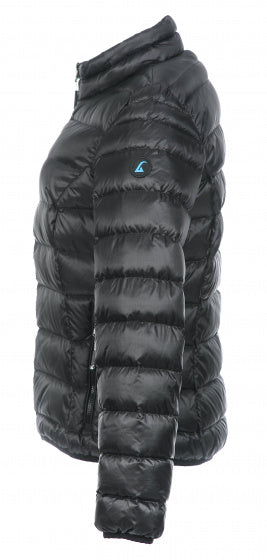 Alvivo Outdoorjack Helsinki dames nylon dons zwart maat XS