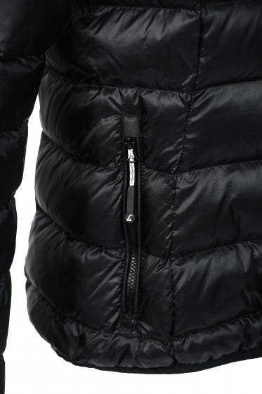 Alvivo Outdoorjack Helsinki dames nylon dons zwart maat XS