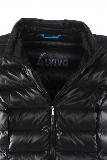 Alvivo Outdoorjack Helsinki dames nylon dons zwart maat XS