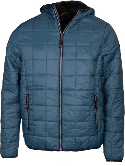 Arbaer Aaron Padded Jacket Heren Jeansblauw Maat XL
