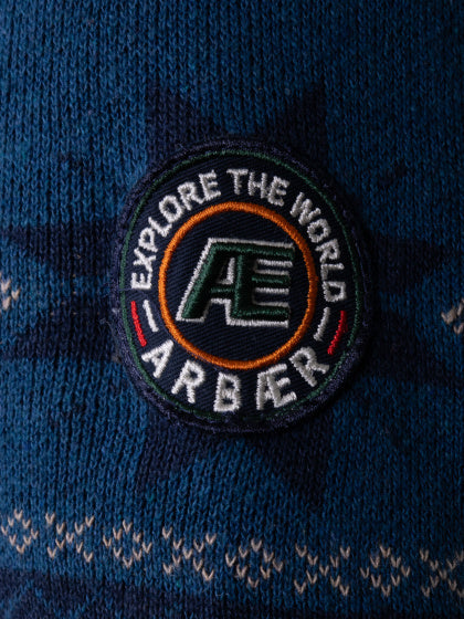 Arbaer Antoine Norwegian trui heren donkerblauw maat 3XL