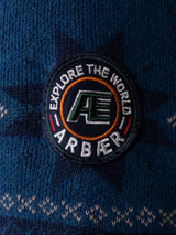 Arbaer Antonio Norwegian vest heren blauw maat L