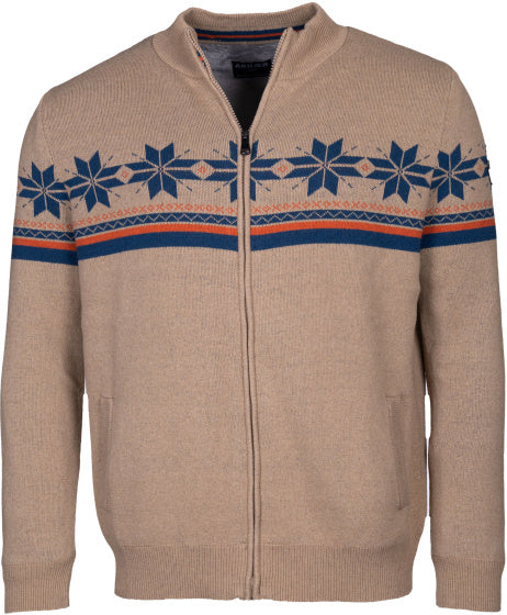 Arbaer Antonio Norwegian vest heren zandkleurig maat M