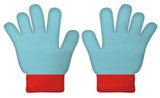 Arditex Accessoiresset junior acryl blauw rood 3-delig one-size
