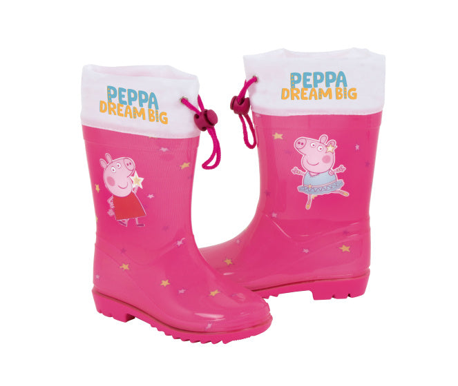 Arditex Regenlaarzen Dream meisjes PVC roze wit maat 32