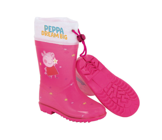 Arditex Regenlaarzen Dream meisjes PVC roze wit maat 32