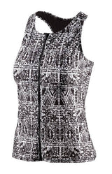 Beco Tanktop BEsuit dames polyamide zwart wit C-cup maat 38