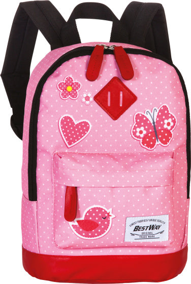 Bestway Rugzak junior 6 liter roze rood