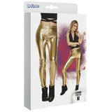 Boland Legging Glance Dames Goud Maat M