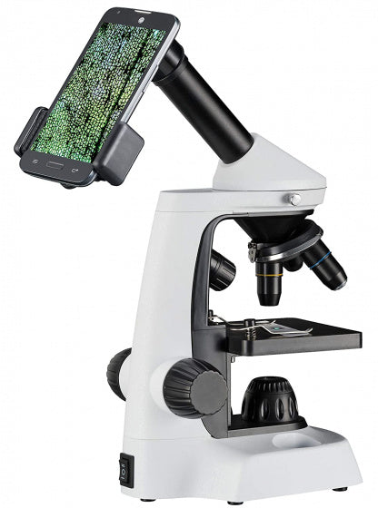 Bresser Microscoop 40x-2000x junior 30 cm staal wit 8-delig