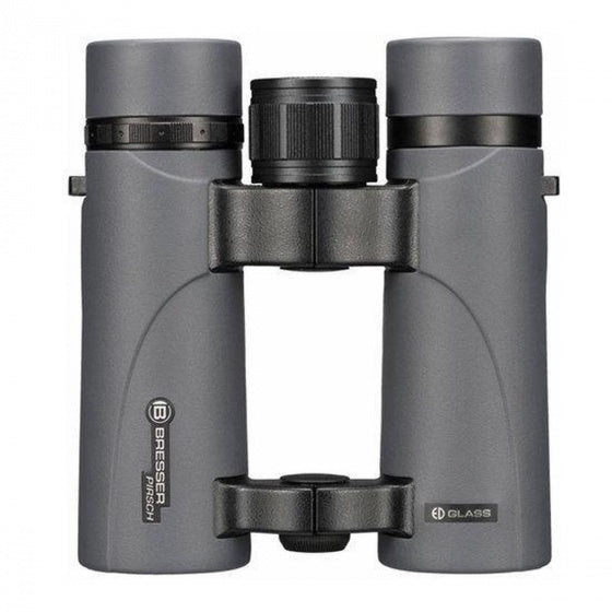 Bresser Pirsch ED 8x34 verrekijker met fasecoating grijs