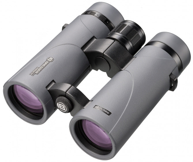 Bresser Pirsch ED 10x42 verrekijker met fasecoating grijs