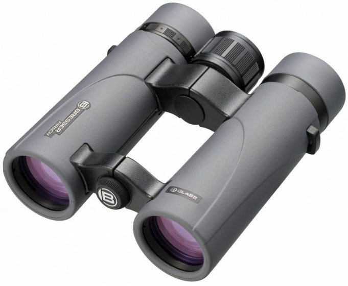 Bresser Pirsch ED 8x34 verrekijker met fasecoating grijs