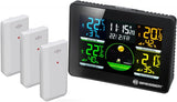 Bresser Weerstation Thermo Hygro Quadro NLX 17 cm zwart 4-delig