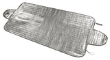 Carpoint Anti-ijsdeken zonnescherm 70 x 150 cm aluminium zilver