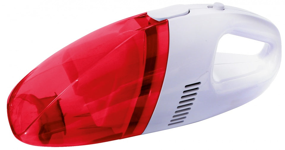 Carpoint Autostofzuiger 12V 60W 36 cm wit rood