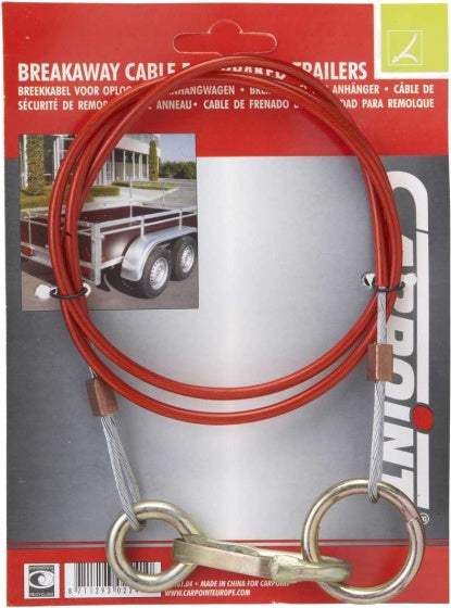 Carpoint Breekkabel voor oplooprem 110 cm rood