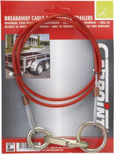 Carpoint Breekkabel voor oplooprem 110 cm rood